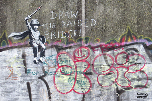 Follow Your Dreams - Banksy Graffiti Art