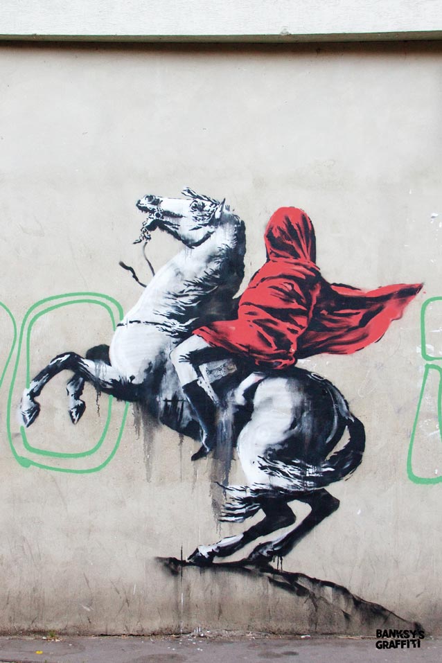 Blind Bonaparte (2018) Paris, France Banksy Graffiti Art