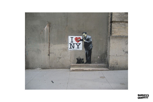 New York Doctor - Banksy Graffiti Art